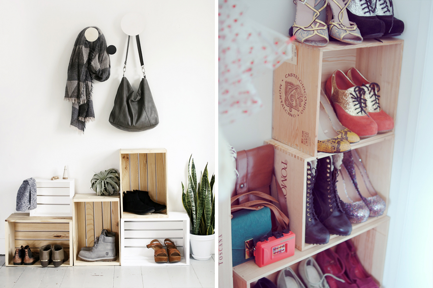 40+ Creative Ways to Organize your Shoes